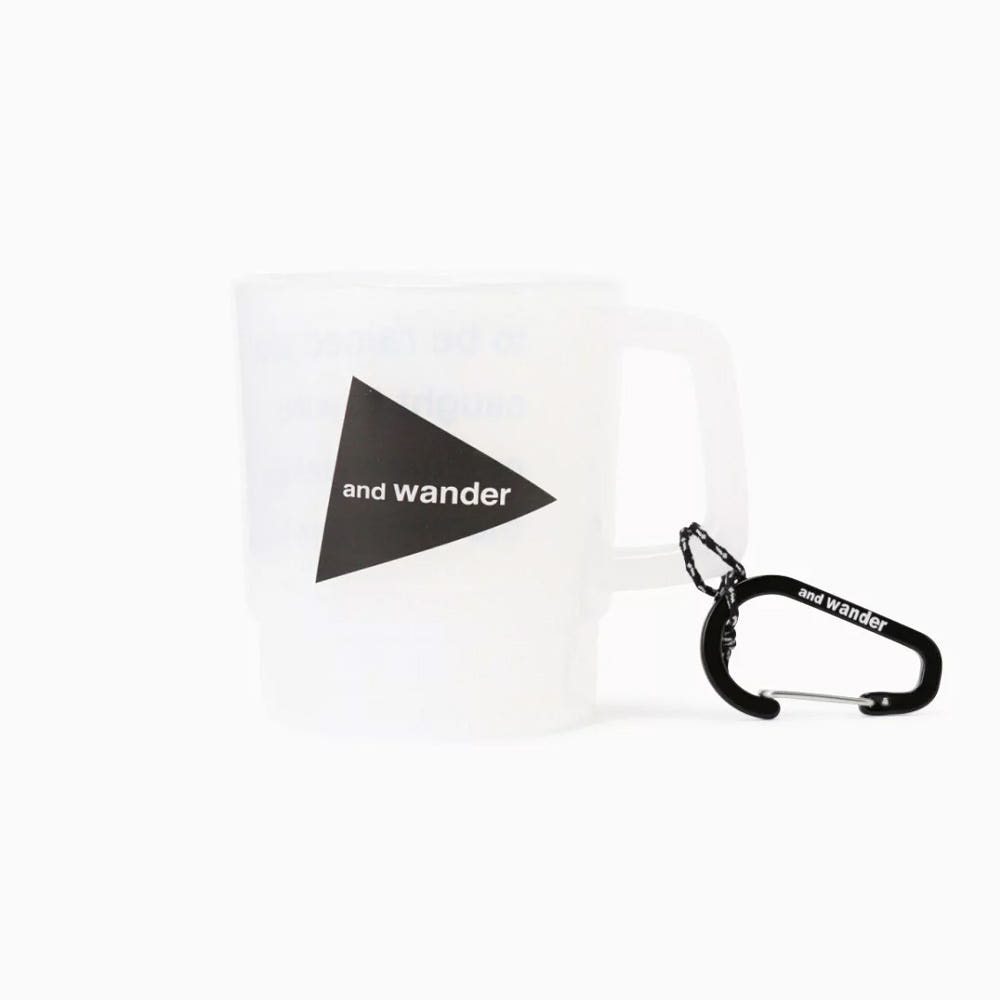 and wander 앤드 원더 로고 PP 머그컵