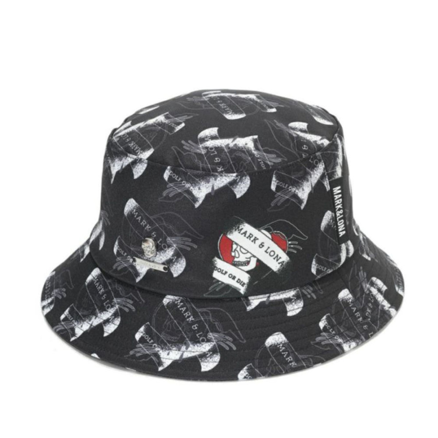 마크앤로나 라벨 하트 버킷 햇 2컬러 MLF-5A-FC06