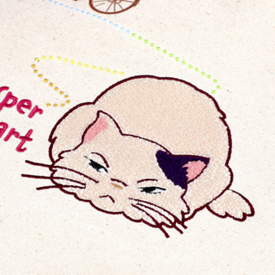 지브리 귀를 기울이면 고양이 토트백 에코백