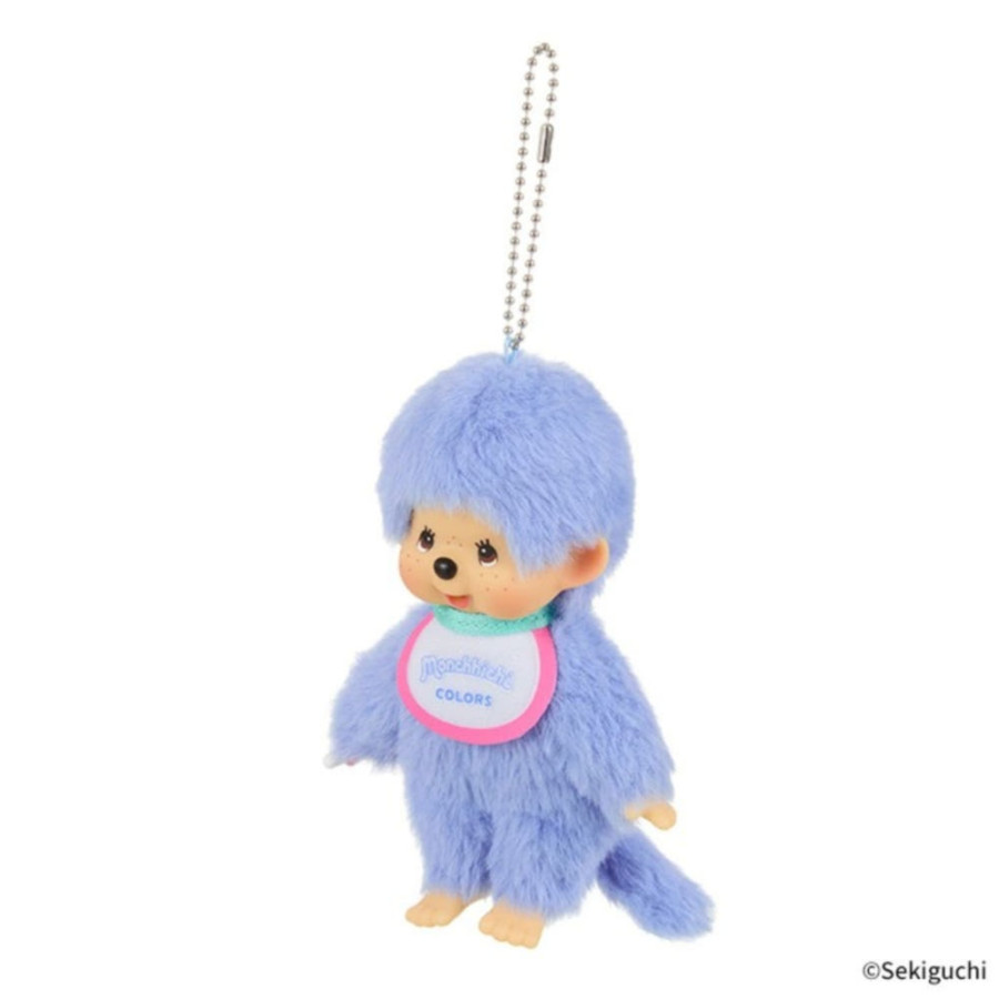 몬치치 컬러즈 키체인 인형 블루